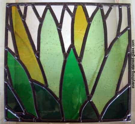 Polishing Stained Glass